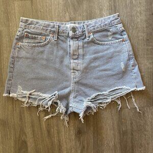 Girlfriend Denim Shorts